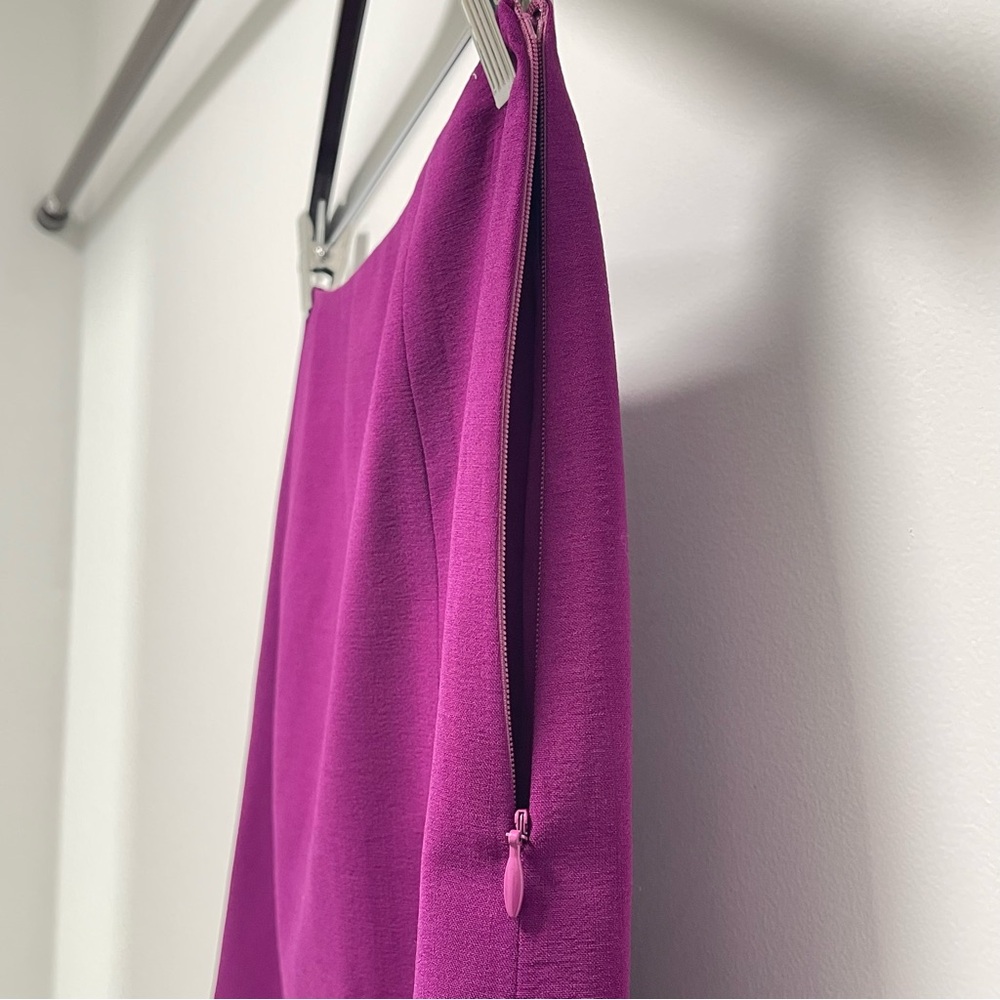 Moschino Cheap & Chic Wool Blend Purple Mini Skirt Size 8 - Picture 6 of 13